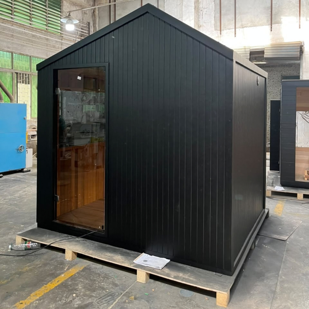 4-6 Person Peaked Custom Sauna