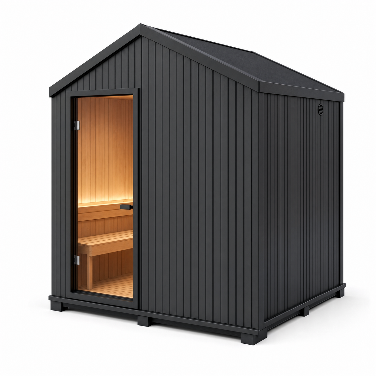 4-6 Person Peaked Custom Sauna