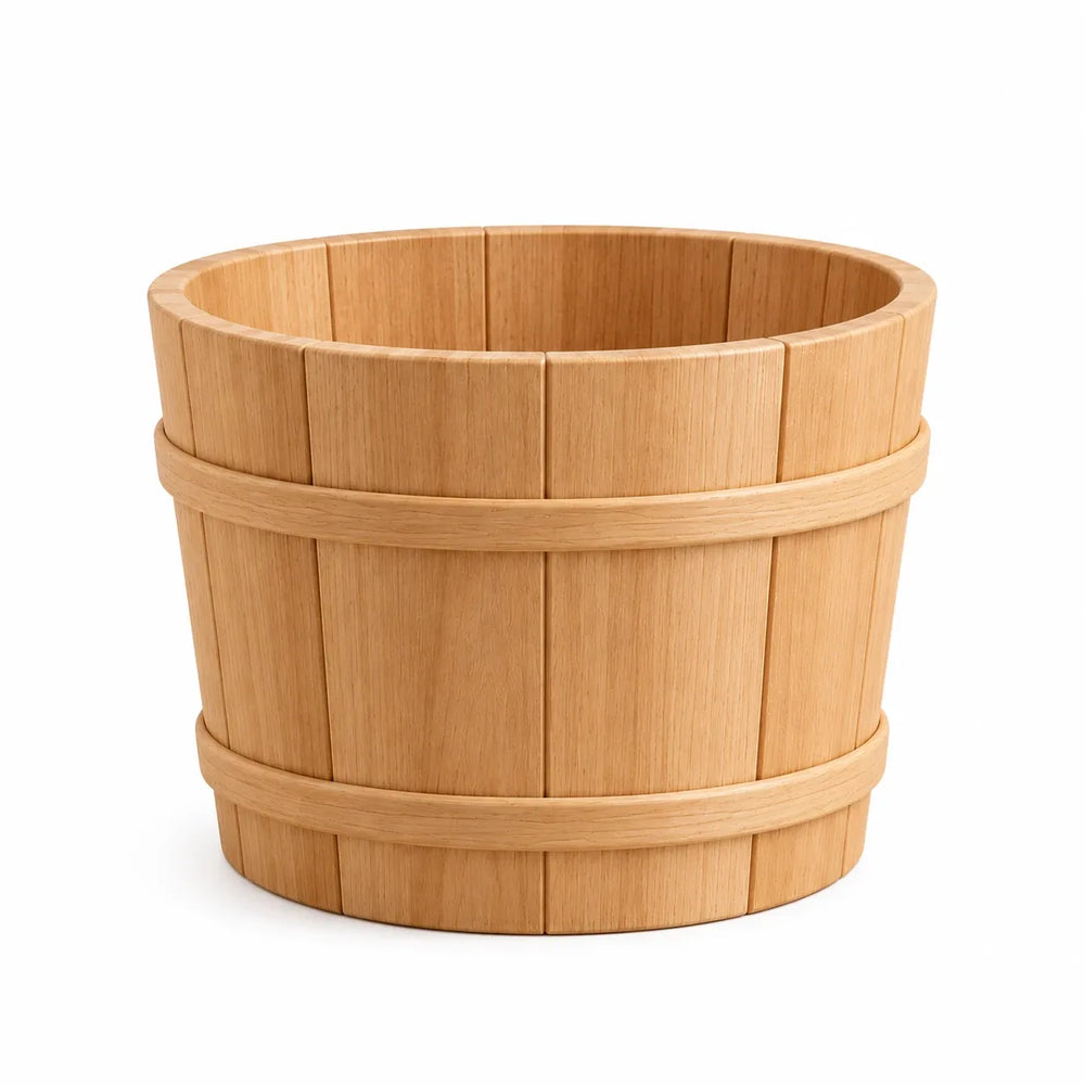 Timber sauna bucket